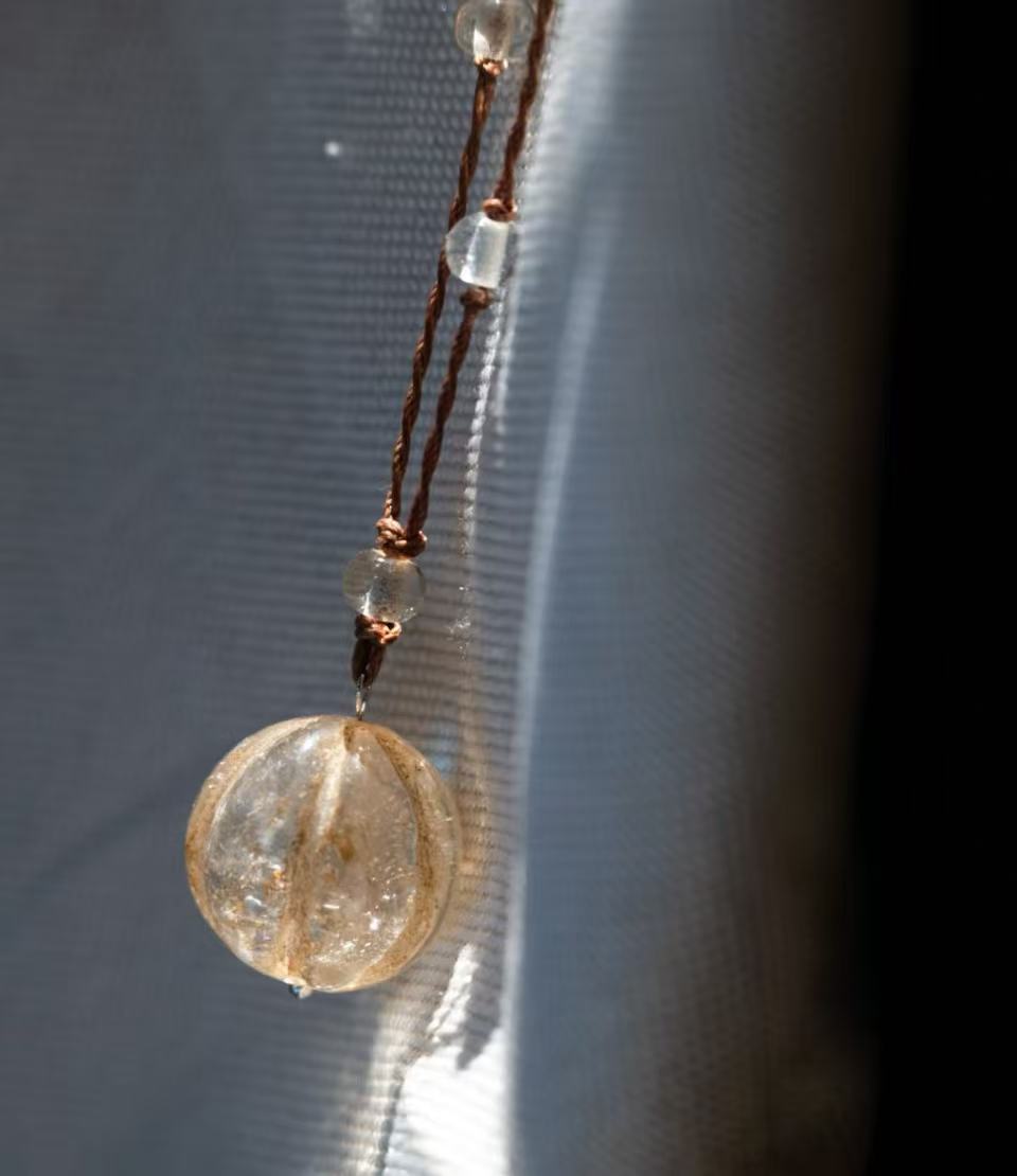 The Pilgrim | Nepali Crystal & Carnelian Amulet